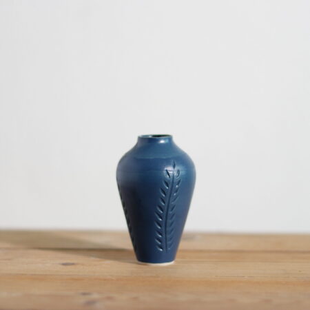 Blue mini vase