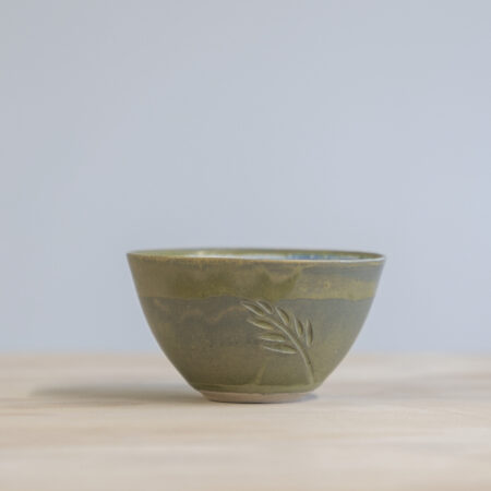 Green matte cup
