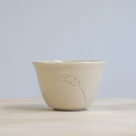 Beige cup