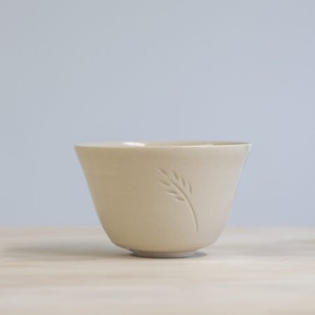 Beige cup