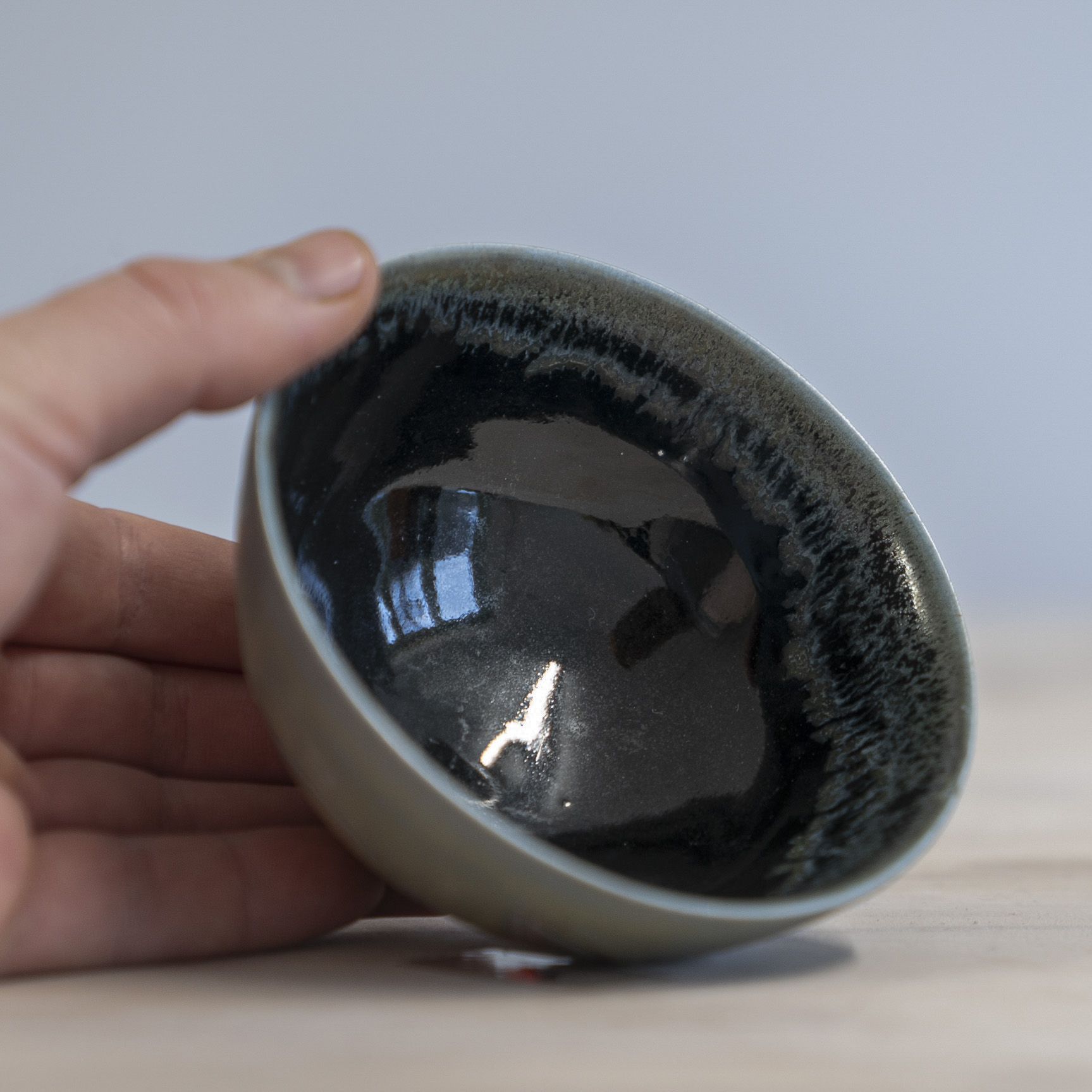 Small green matte bowl - Image 2